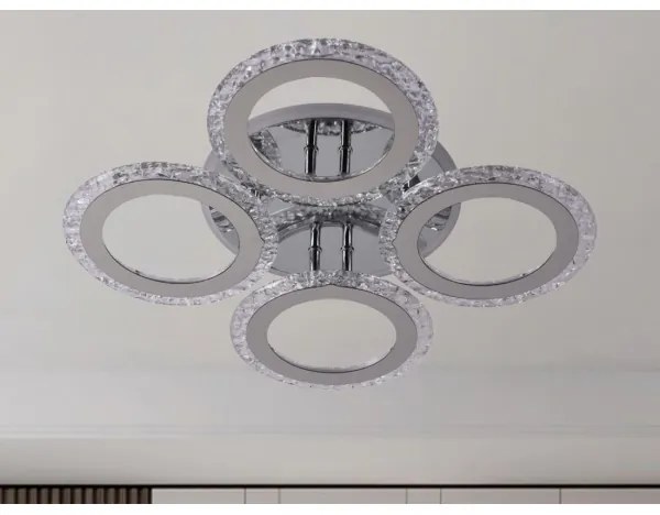 LED Stmievateľný prisadený luster LED/55W/230V 3000-6500K + DO