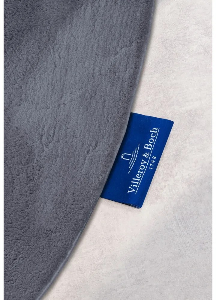 Antracitový okrúhly koberec ø 160 cm Leon – Villeroy&Boch