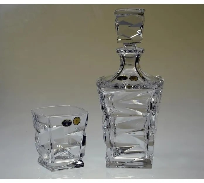 BOHEMIA ZIG ZAG WHISKY SADA 1+6KS