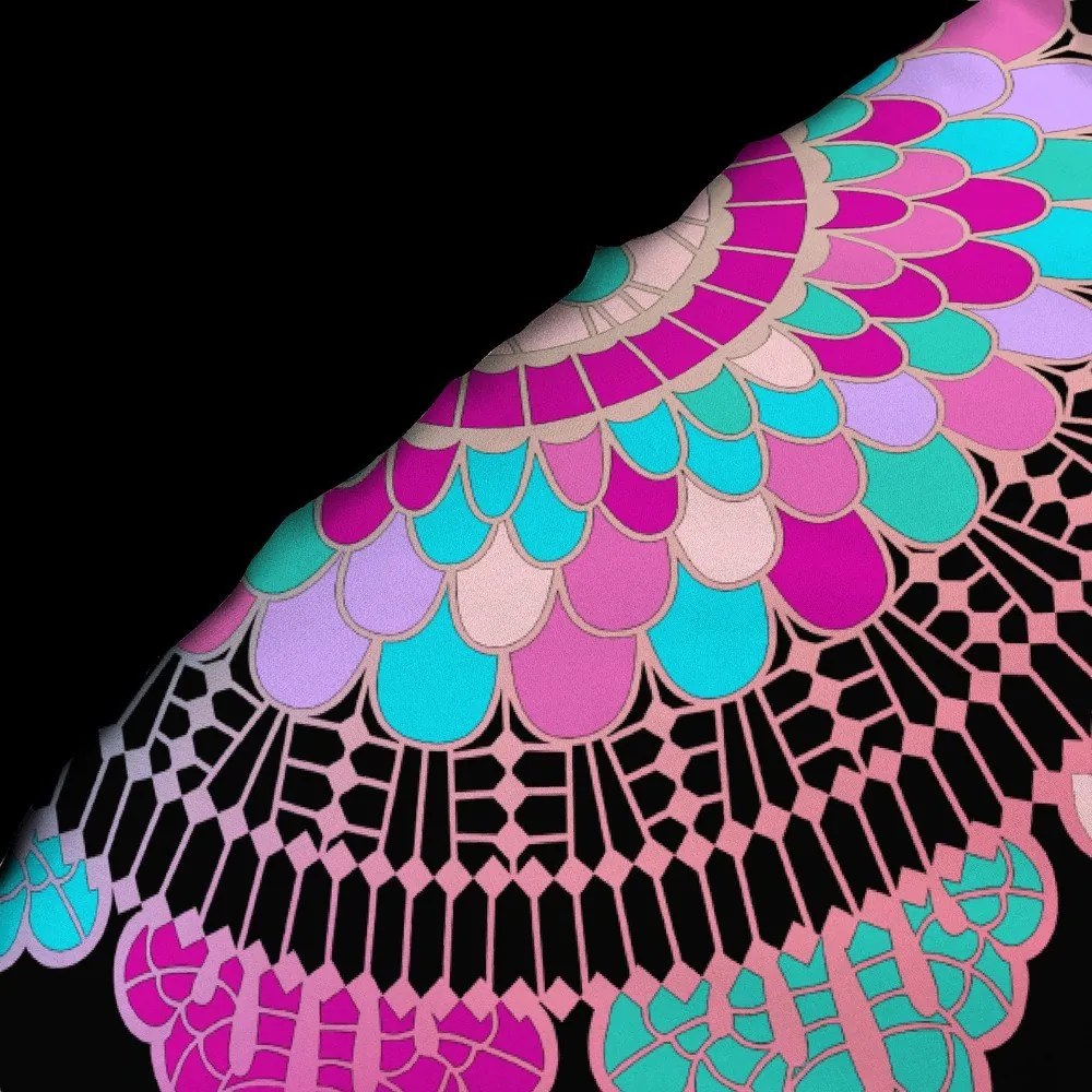 Čierne bavlnené obliečky na jednolôžko 140x200 cm Porte Bonheur – douceur d'intérieur