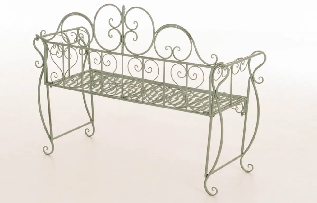 Záhradná lavička GS11173499 - Zelená antik