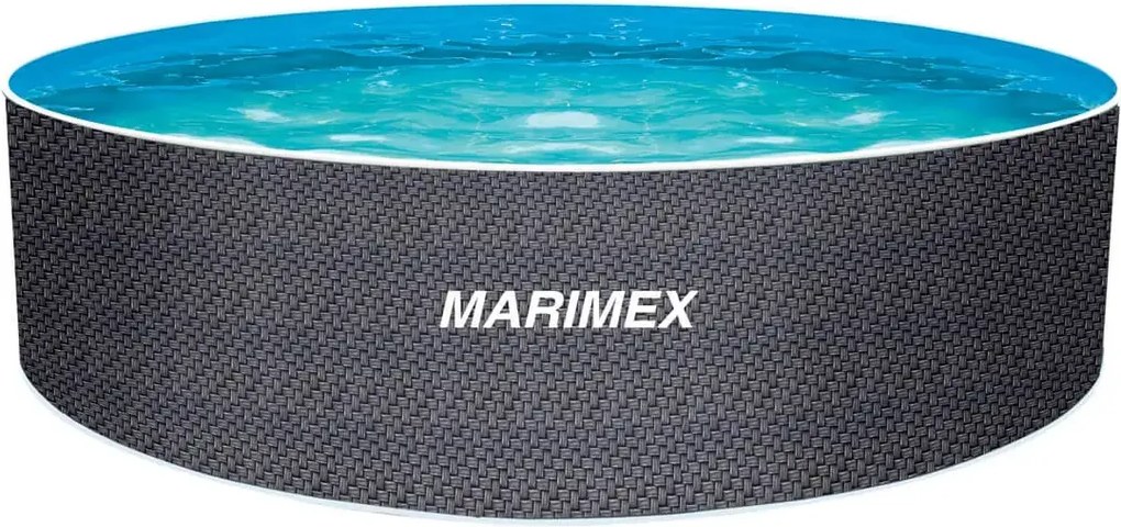 Marimex | Bazén Marimex Orlando 3,66x1,22 m s pieskovou filtráciou a príslušenstvom - motív RATAN | 19900127