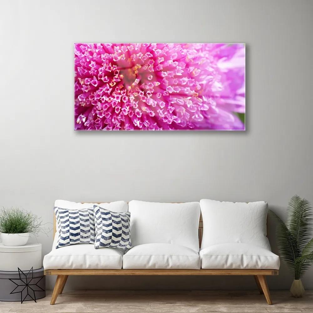 Obraz na skle Kvet 100x50 cm
