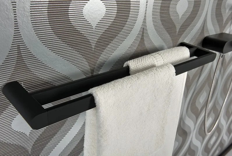 Erga Futura, toaletná WC kefa, čierna matná, ERG-02958