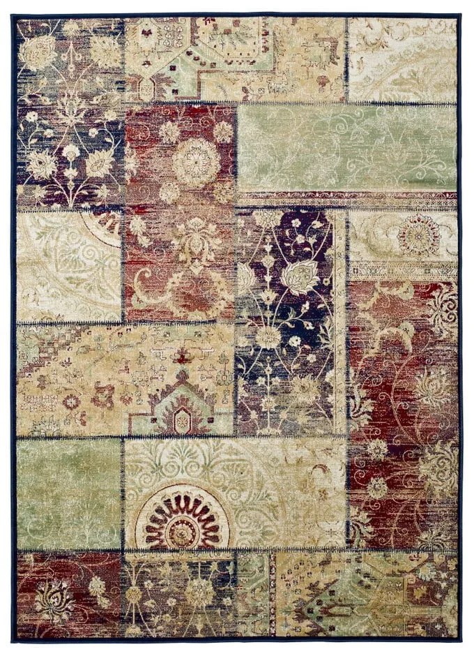 Koberec z viskózy Universal Belga Squares, 70 x 110 cm