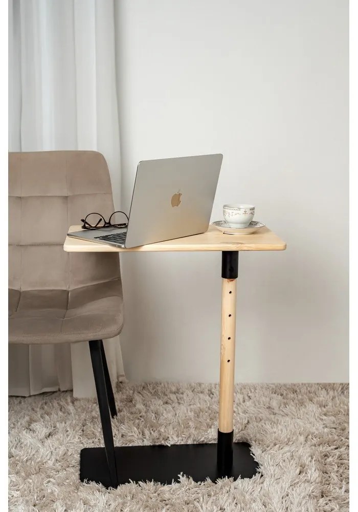 Odkladací stolík z borovicového dreva 30x55 cm Adjust – Karup Design