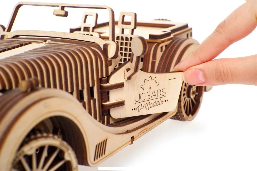 Ugears 3D puzzle Roadster VM-01, 437 ks