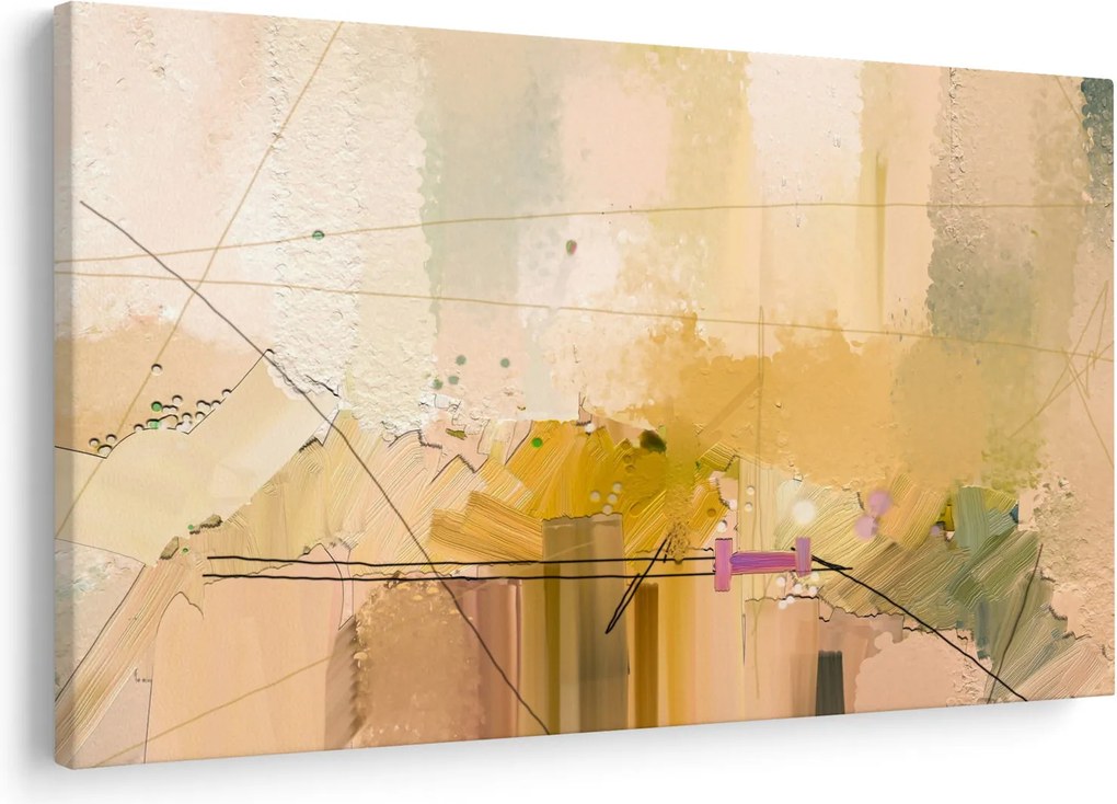 Obraz - Abstrakcia, olejomaľba (90x60 cm)