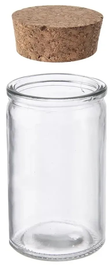 Korenka, sklenená s korkovým uzáverom 50 ml