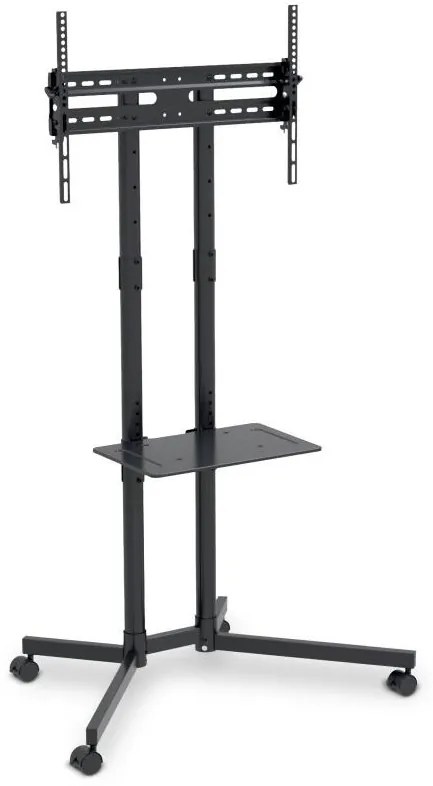 CONNECT IT CMH-9100-BK - Pojazdný stojan s policou pre TV 37-70” čierna