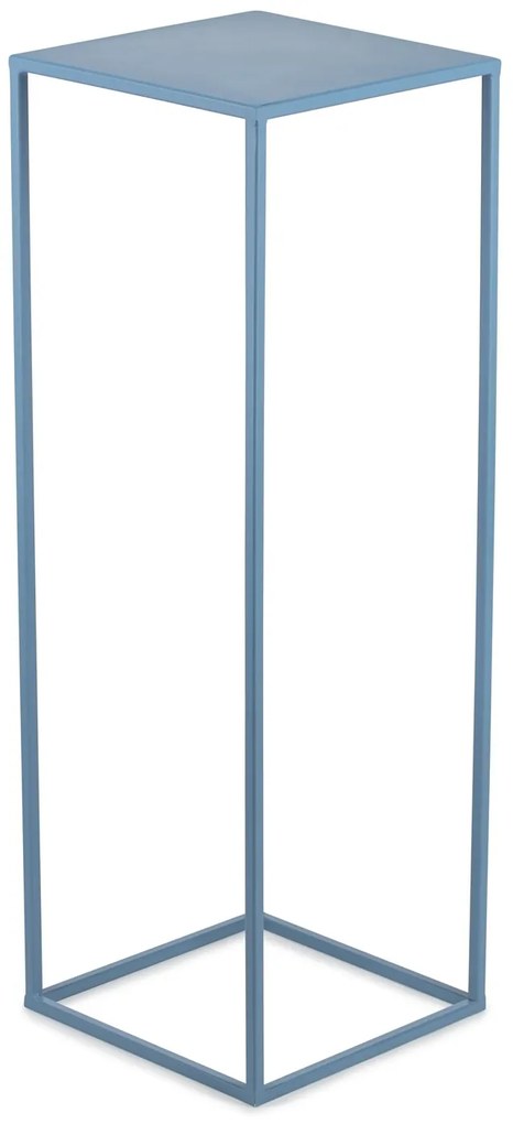 STOJAN NA KVETINÁČ SIMPLE 70X24X24 CM MODRÁ