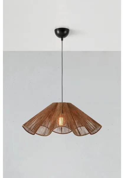 Markslöjd 108681 - Luster na lanku NAMI 1xE27/40W/230V hnedá