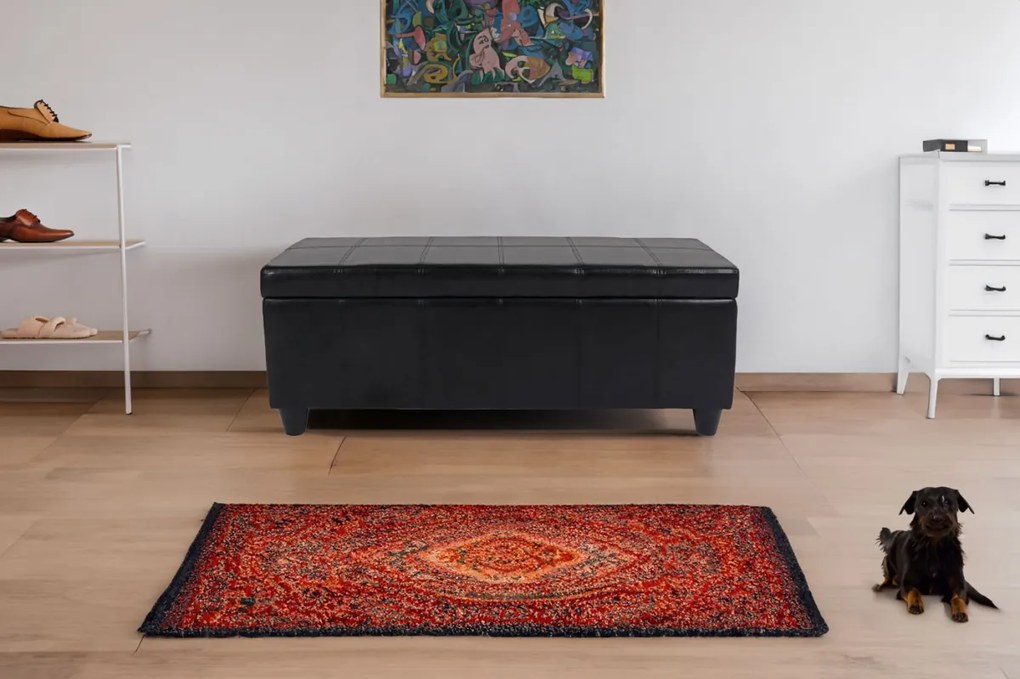 Skladovacia lavica Krien 112 x 45 x 45cm - Biela