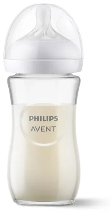 Dojčenská fľaša Avent Natural Response 240 ml sklo