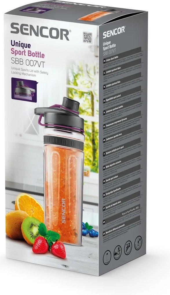 Sencor SBB 007VT náhradná smoothie fľaša k mixérumixér SBL 220x, SBL 23x, 25x, 707x, 717x, 7500