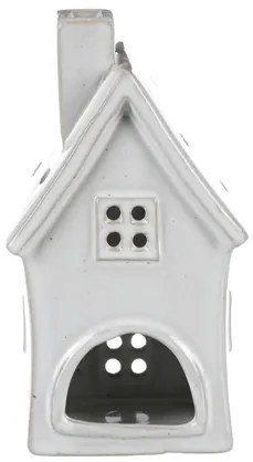 Domček porcelánový na LED/čajovú sviečku 18cm