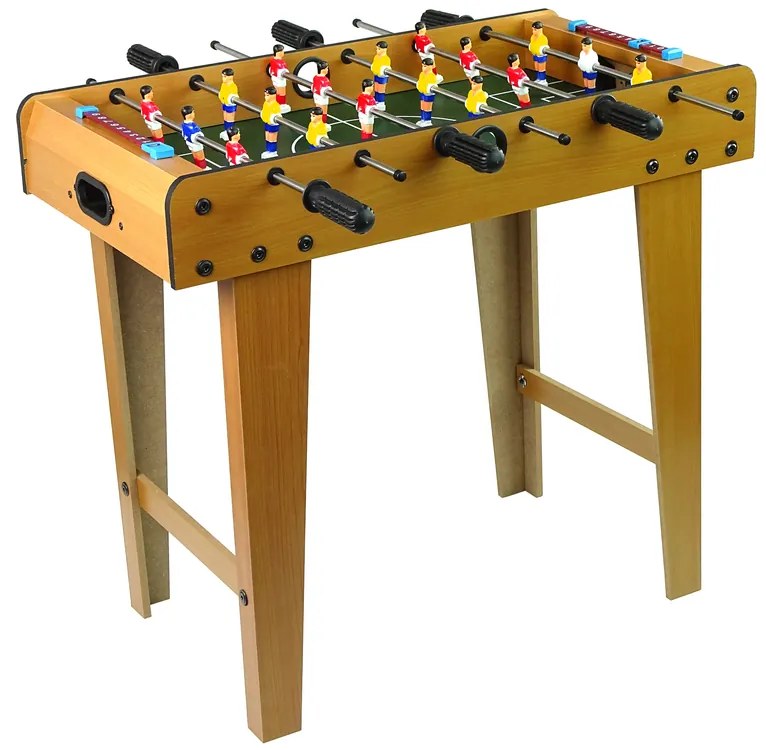 LEAN TOYS Drevený stolný futbal 62cm