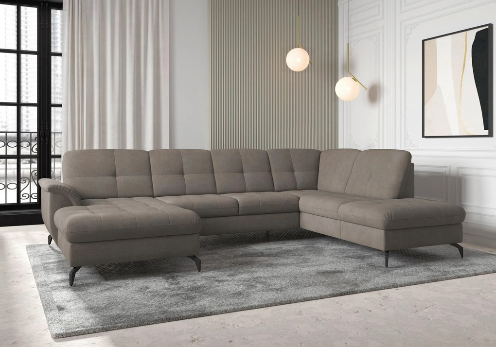 XXXLutz SEDACIA SÚPRAVA, textil, bahenná hnedá Sit & More - Sedačky - 00014401332X