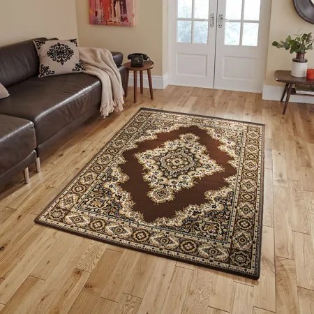 Koberce Breno Kusový koberec PRACTICA 58/DMD, hnedá, viacfarebná,160 x 230 cm