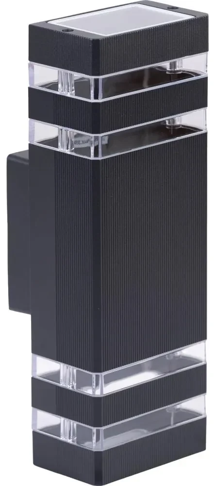 MAXLED Vonkajšie nástenné svietidlo BREZZA 2xGU10/35W/230V IP65 MX0198