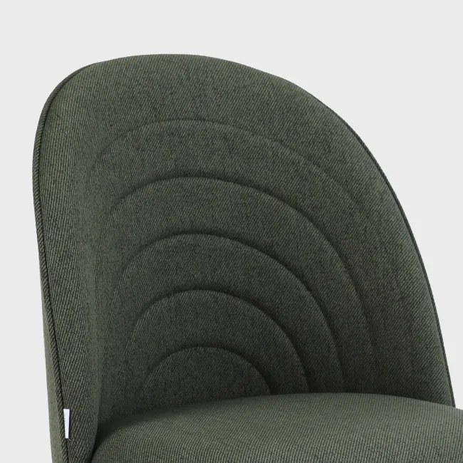 Jedálenská stolička LUDI zelená 738197