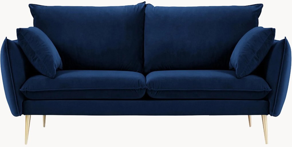 Zamatová pohovka Elio (2-miestna), Š 158 cm