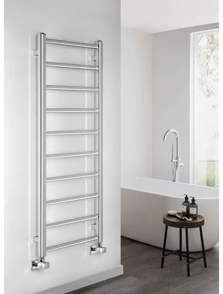 Sapho - Kúpeľňový radiátor METRO LIGHT 247W/230V 40x114 cm lesklý chróm
