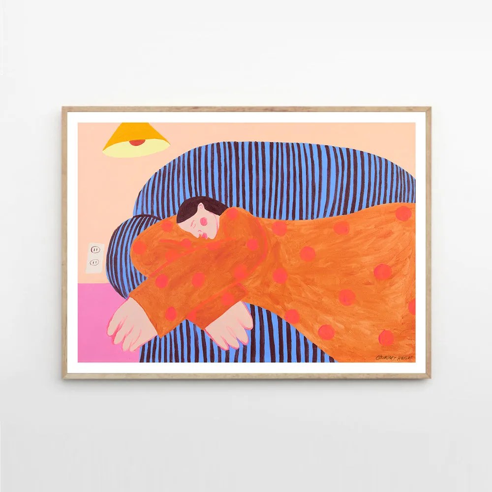Moikka Plagát Babylon Buket by Hanna Peterson 50x70 cm