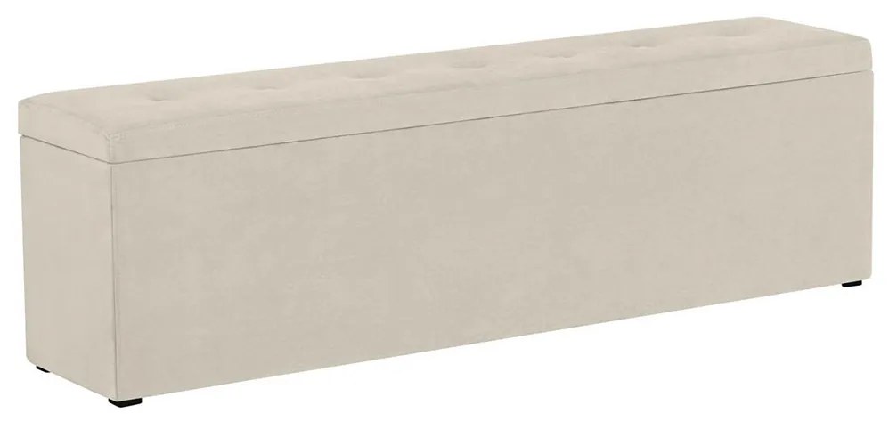 Krémová Lavica s úložným priestorom Astro 140 × 34 × 47 cm 140 × 34 × 47 cm WINDSOR & CO
