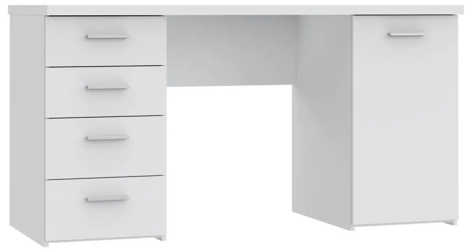 Písací stôl ARENO biely