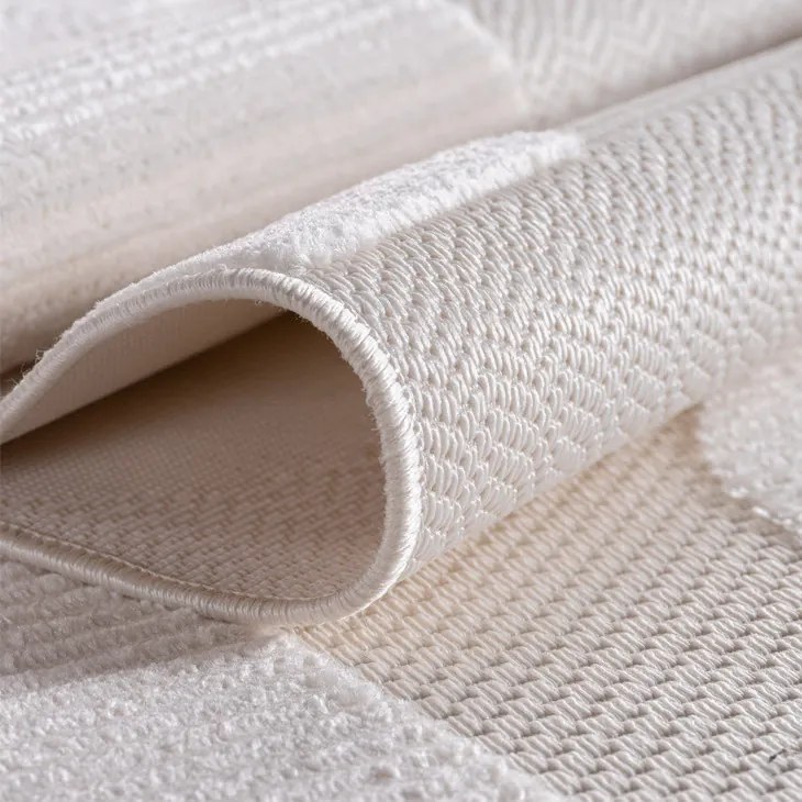 Kusový koberec Doha 1651 Cream, 80x150, biela, chodba / predsieň, Ayyildiz