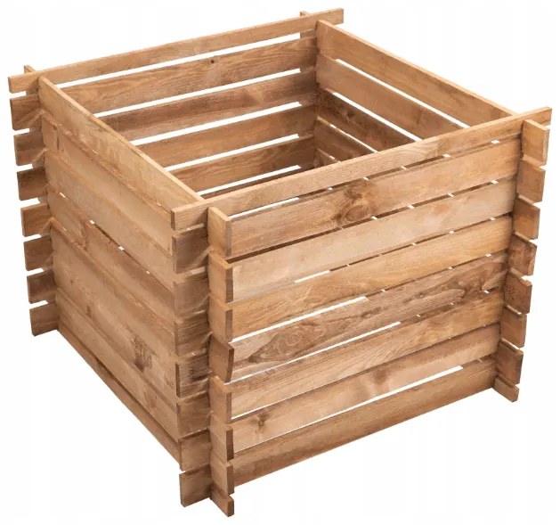 Záhradný drevený kompostér 640L