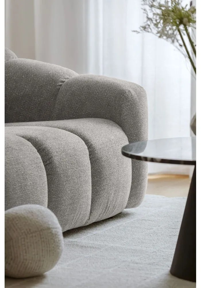 Svetlosivá rohová pohovka (pravý roh/do L) Shell – Miuform