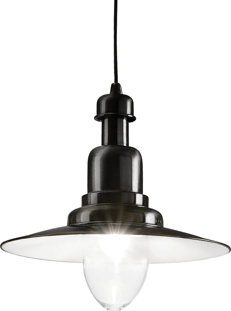 IDEAL LUX FIORDI SP1 NERO 122052 ZÁVESNÁ ČIERNA