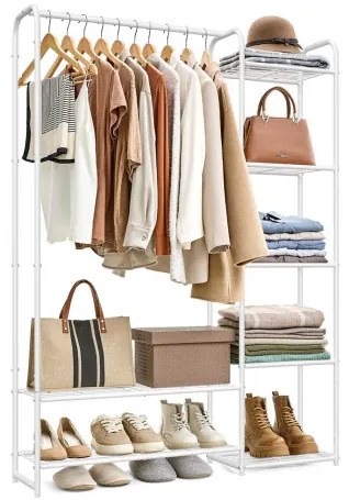 Otvorená šatníková skriňa LGR462W01