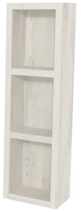 Mereo, Mereo Aira, kúpeľňová skrinka 20 cm, horná, policová, Multidecor, White Loft Pine, MER-CN796SWLP1