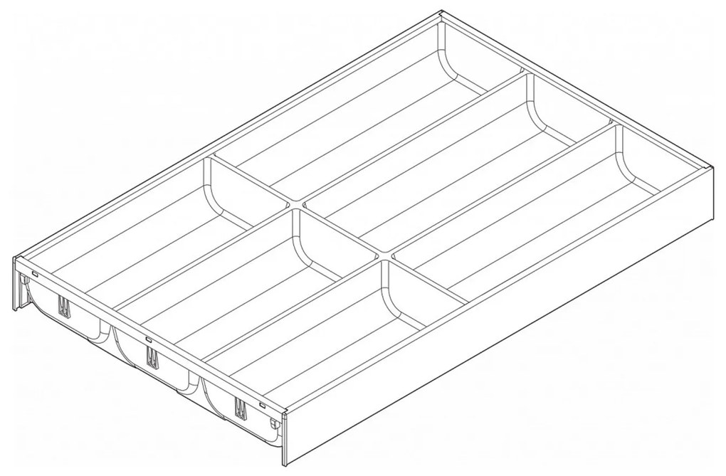 Blum Príborník ZC7S500BH3 Ambia-line 300 x 500 mm dub nebraska