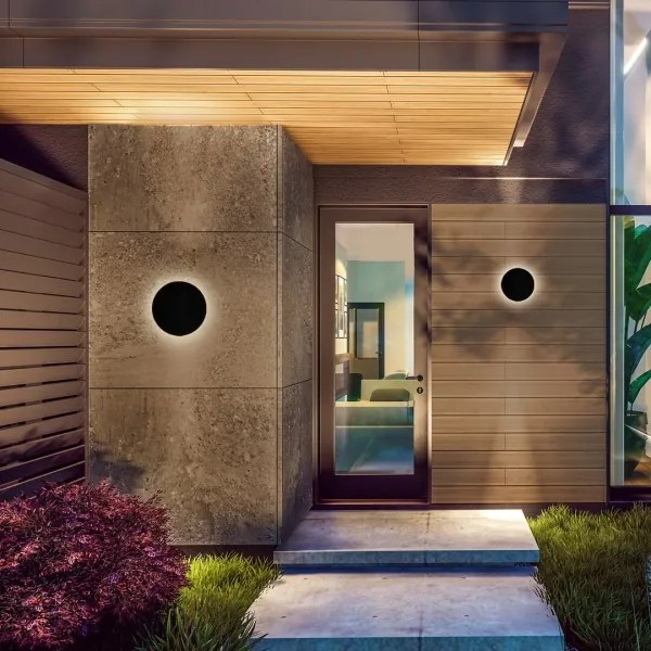 Rabalux 77151-LED Von. nás. svietidlo RUST 15W/230V 2700/4000/6500K IP65 čierna