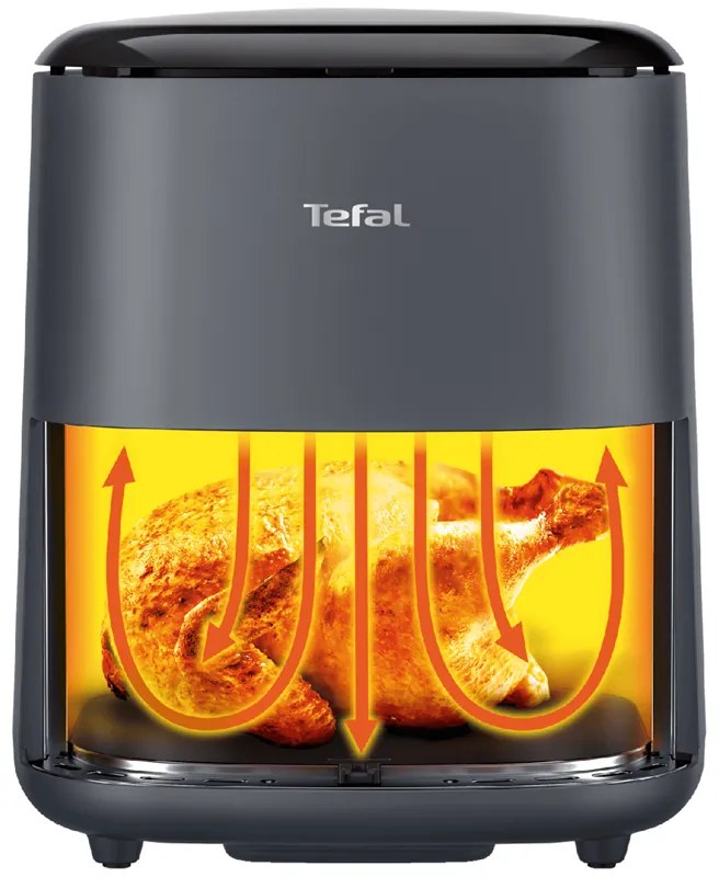 Teplovzdušná fritéza Tefal Easy Fry Max EY245B10 Tmavo sivá