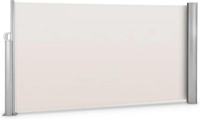 Blumfeldt Bari 316, bočná markíza, bočná roleta, 300 x 160 cm, hliník, krémovo piesková