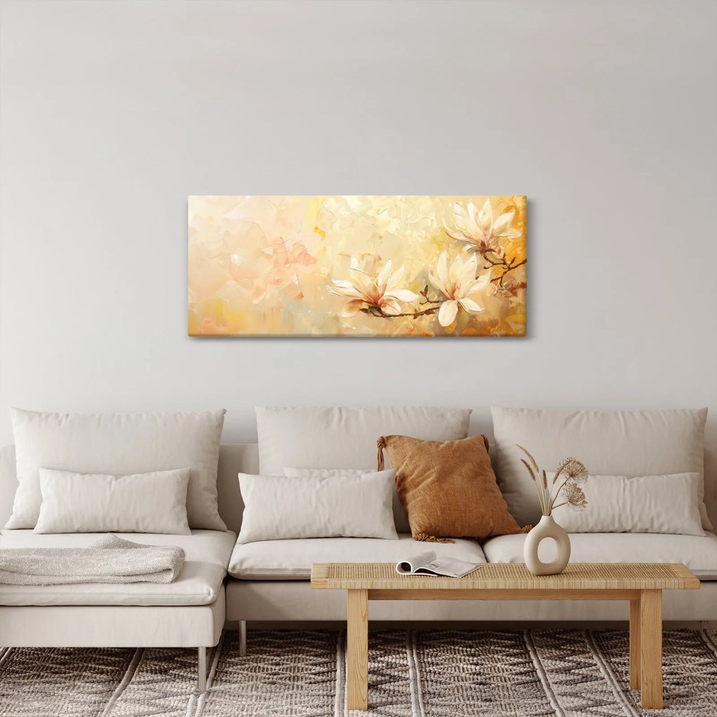 Obraz - Kvety (120x50 cm)