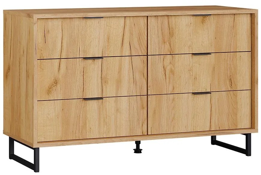 Konor Komoda 120 6s D.Craft Zlatý