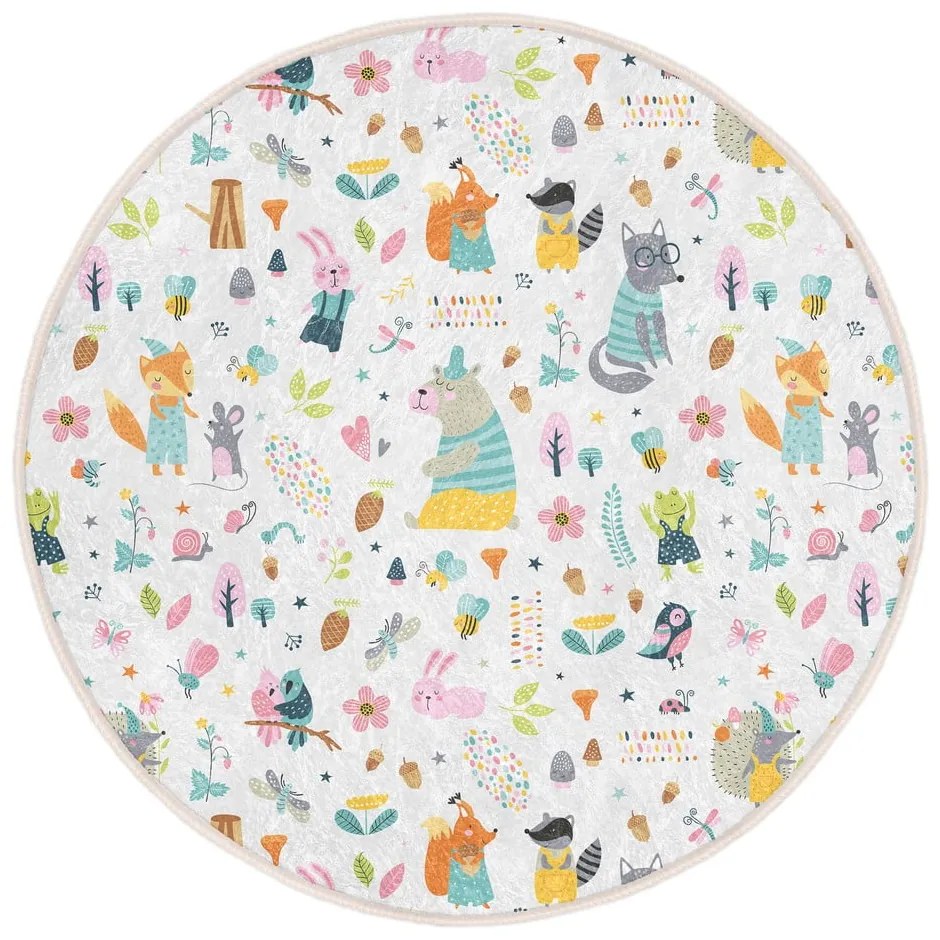 Detský koberec ø 120 cm Comfort – Mila Home