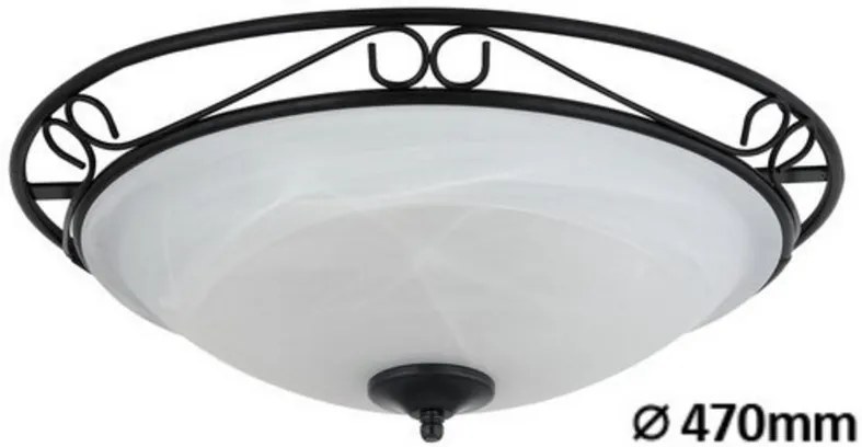 Rabalux ATHEN stropné svietidlo max. 3x60W | E27 | IP20
