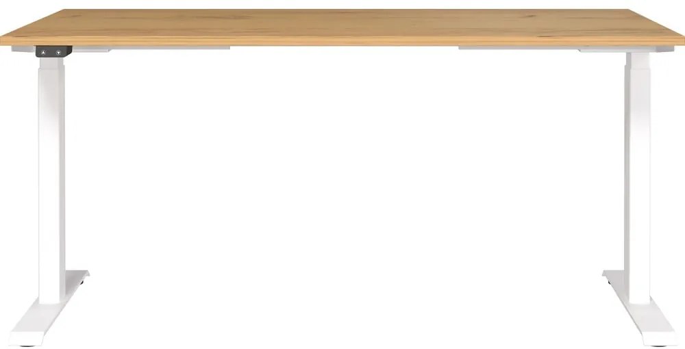Pracovný stôl s elektricky nastaviteľnou výškou s doskou v dekore duba 80x160 cm Jet – Germania