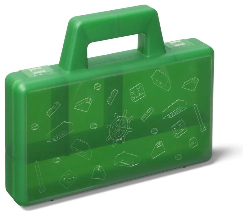 Zelený úložný box LEGO® To Go