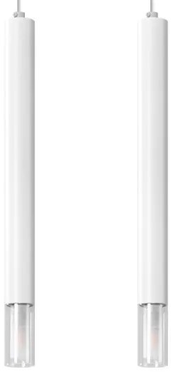 Sollux SL.0958 - Luster na lanku VIZIER 2xG9/40W/230V biela