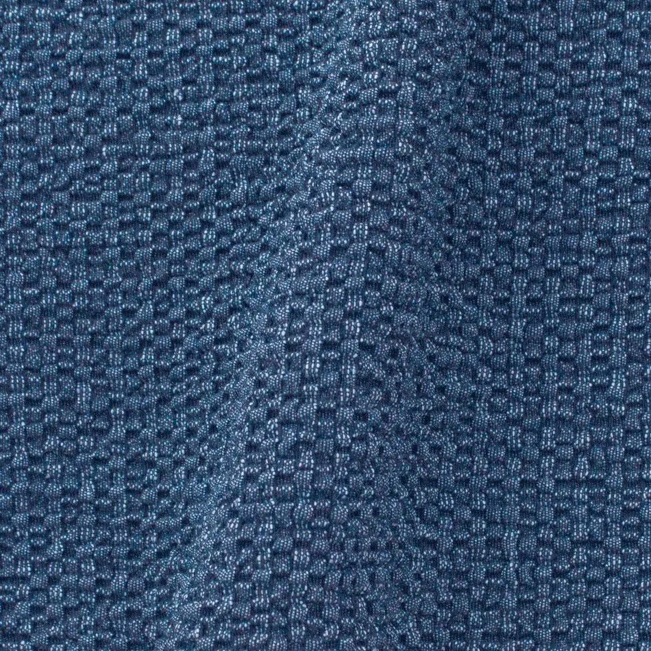 Forbyt Napínací poťah na rohovú sedačku Denia modrá, 340 - 540 cm x 60 - 110 cm