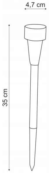 Globo 3386-6 - SADA 6x LED Solárna lampa LED/1,2V IP44