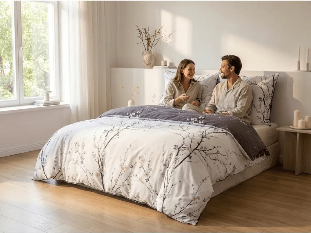 Flanelové obliečky z mikrovlákna PAVUNI biele Rozmer obliečky: 70 x 90 cm | 140 x 200 cm